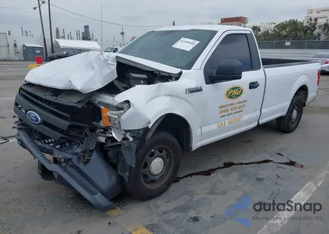 2018 Ford F-150 Xl из США, поврежденный, VIN 1FTMF1CB2JKC34648